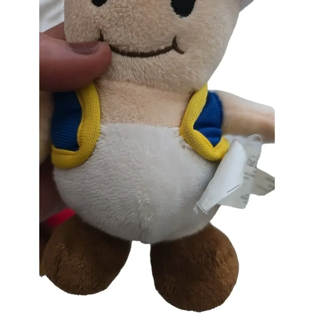 Lot of 2‎ Nintendo Super Fire Mario & Toad Mushroom Cuddly Plush Stuffed Toy 10